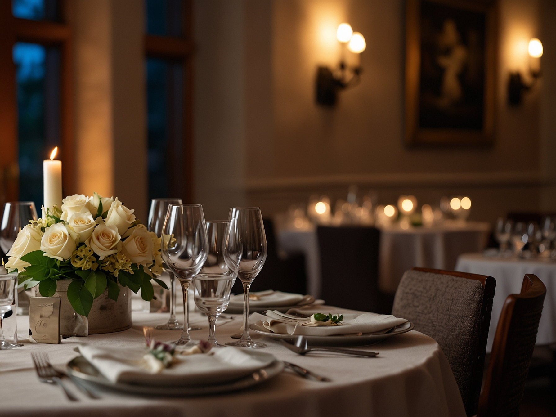 Private dining event banner